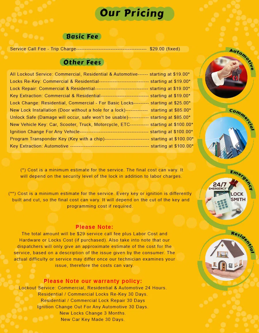 Gold Locksmith Store El Monte, CA 626-325-8781